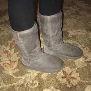 Grey UGG boots